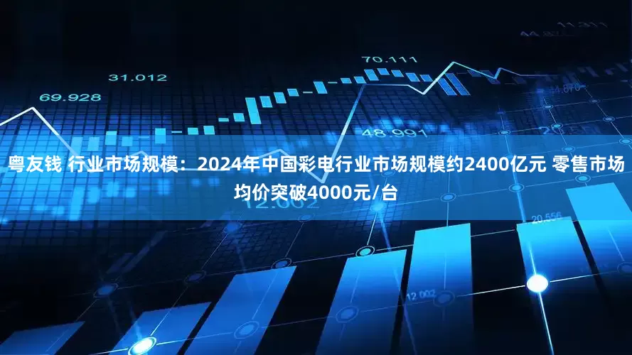粤友钱 行业市场规模：2024年中国彩电行业市场规模约2400亿元 零售市场均价突破4000元/台