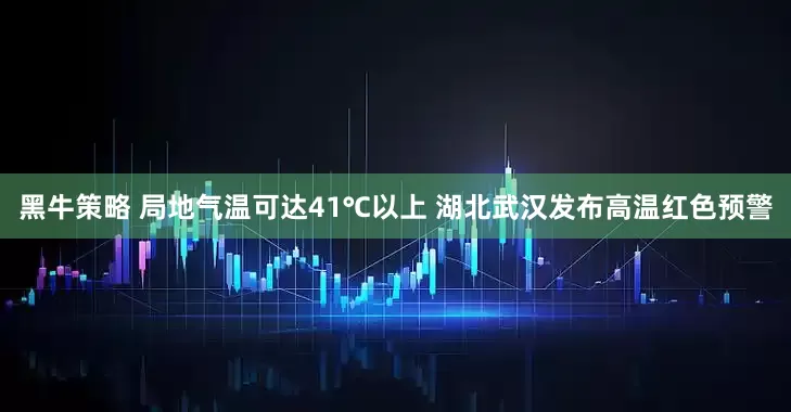 黑牛策略 局地气温可达41℃以上 湖北武汉发布高温红色预警